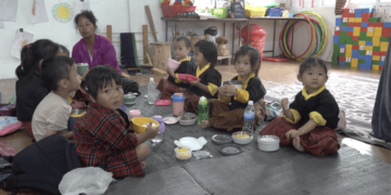 Tashithang ECCD centre nurtures young learners